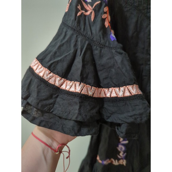 Free People Black Embroidered Pavlo Dress - Picture 5 of 5